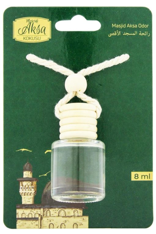 Masjid Aqsa Scent Car Smell Glass Bottle 8ml